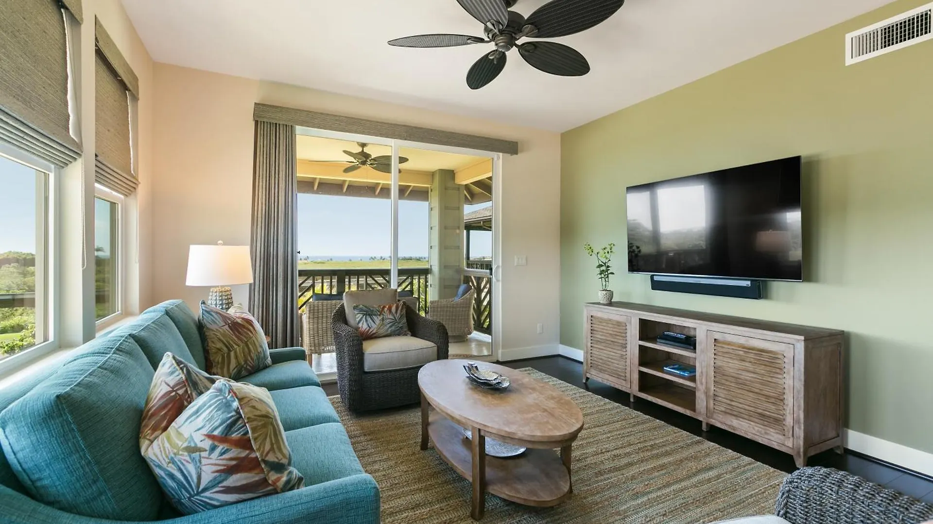 3 Bedroom 3 Bathroom Condo With Ocean View - Alekona Kauai Koloa 0*,  United States