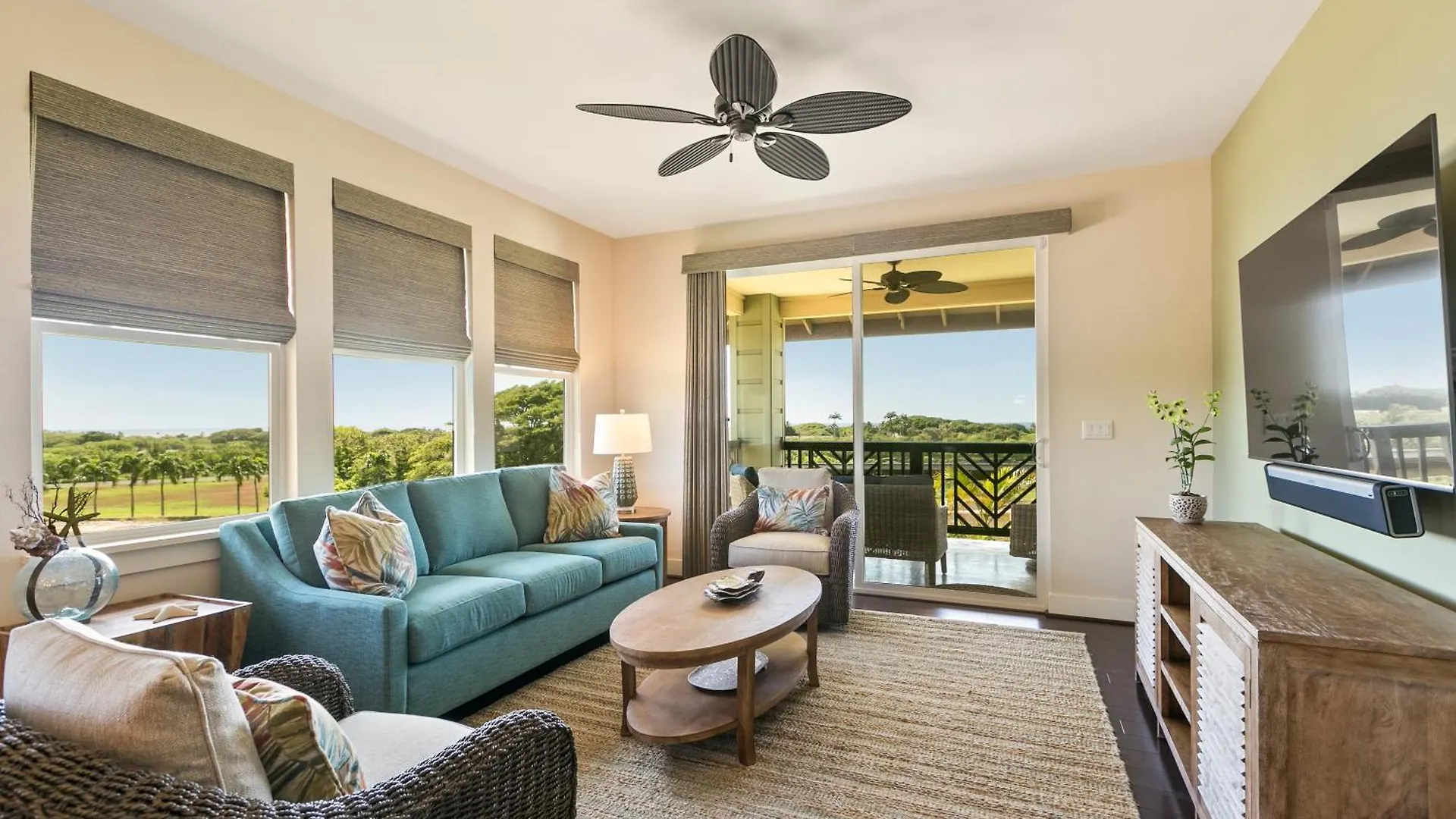 3 Bedroom 3 Bathroom Condo With Ocean View - Alekona Kauai Koloa United States